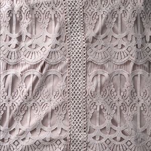 Francesca's Collections Dresses - Francesca’s Blue Rair NEW dusty rose lace dress Francesca's Collections Dresses - Francesca’s Blue Rair NEW dusty rose lace dress